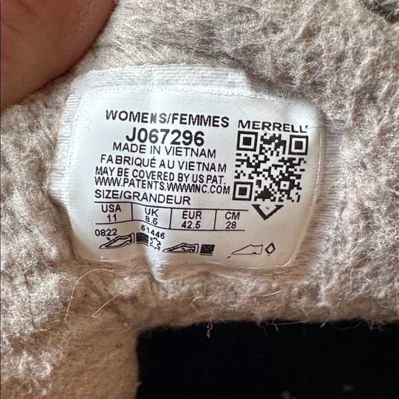 MERRELL Qform2 ankle boots with sherpa lining Women’s size 11 - Picture 8 of 8